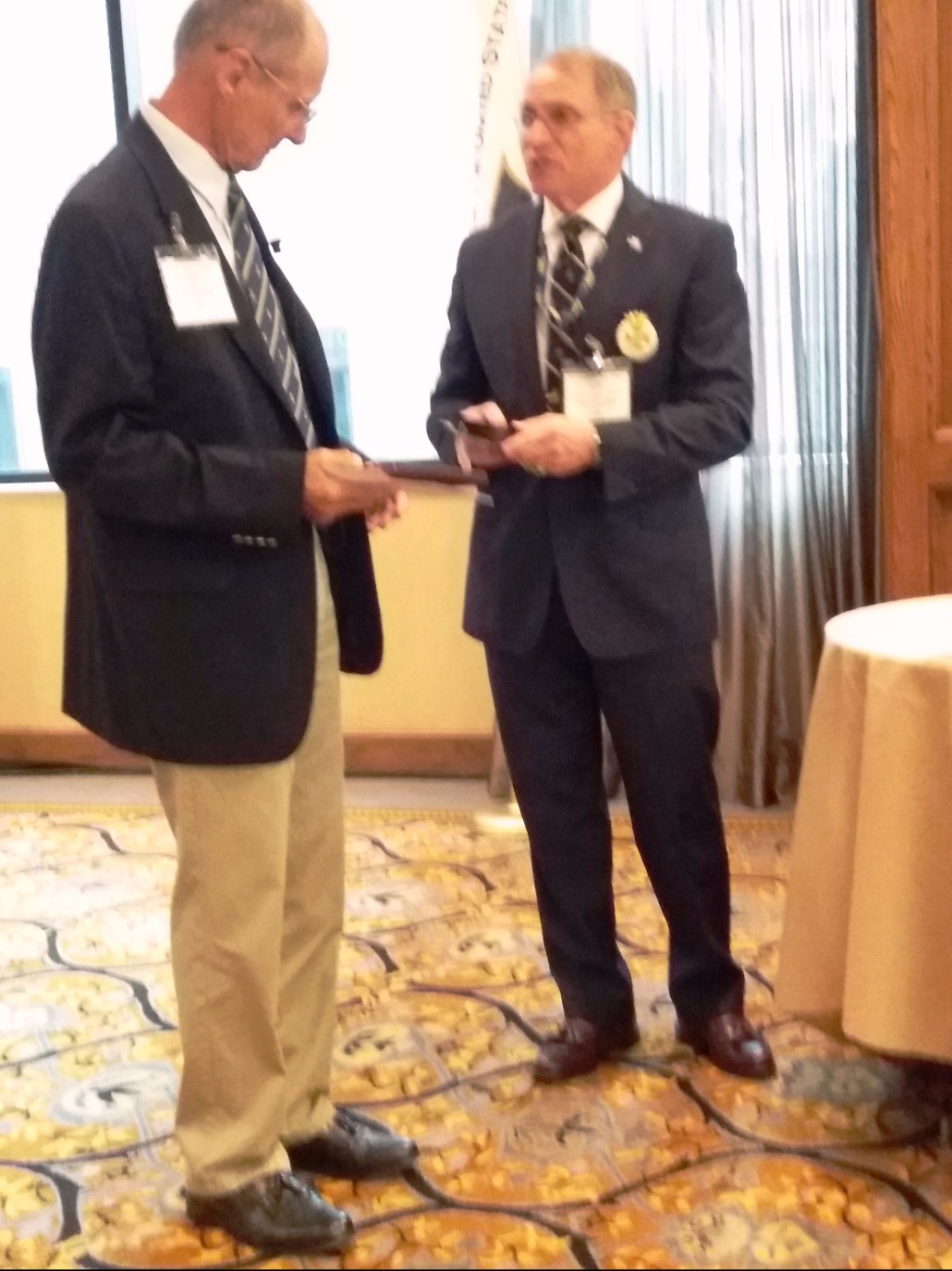 Robert 'Pete' Peterson &amp; Paul Crissy